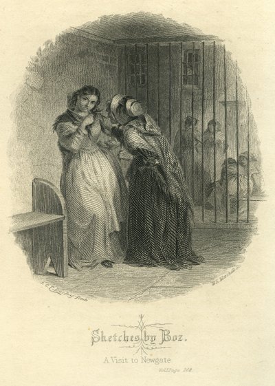Sketches by Boz - A Visit to Newgate by F.O.C. and McRae, C. John Darley